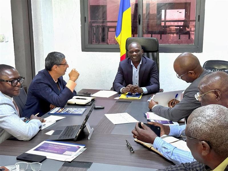 Odhav Multi Industries new steel plant expansion meeting with the Minister of Commerce and Industry of Chad Mr. GUIBOLO FANGA Mathieu