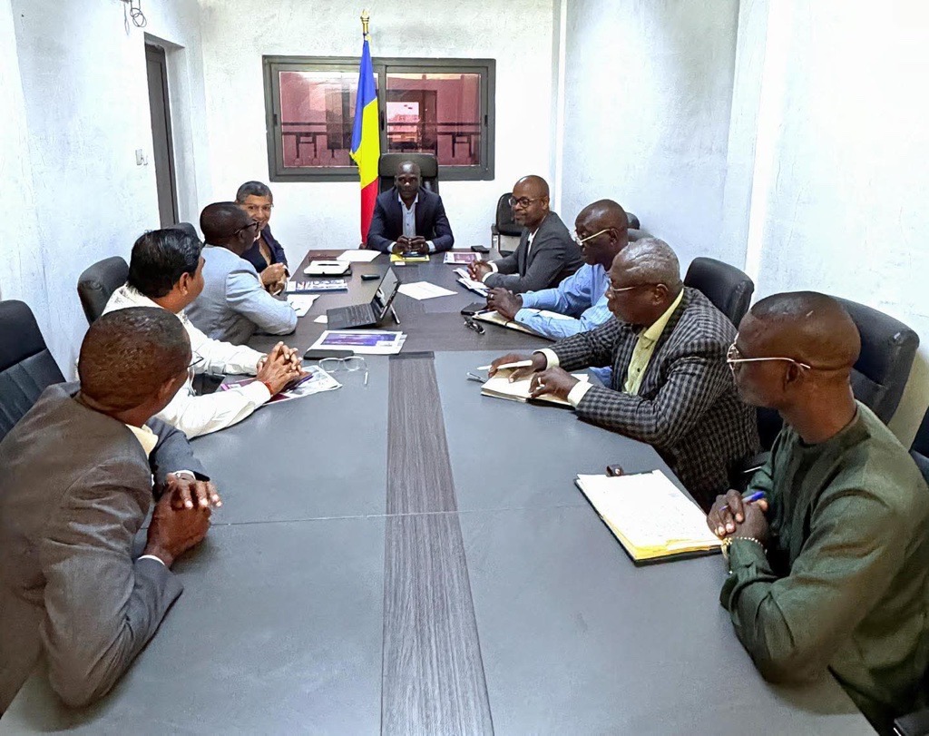Odhav Multi Industries new steel plant expansion meeting with the Minister of Commerce and Industry of Chad Mr. GUIBOLO FANGA Mathieu and team