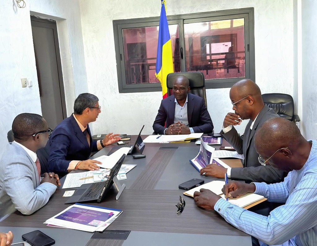 Mr. Nilesh KATARMAL CEO of Odhav Multi Industries met with the Minister of Commerce and Industry of Chad Mr. GUIBOLO FANGA Mathieu